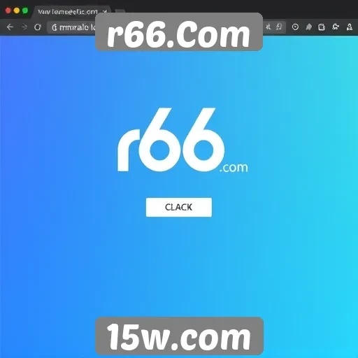 Análise da interface do usuário no r66.Com